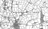 Old Map of Walsgrave on Sowe, 1886