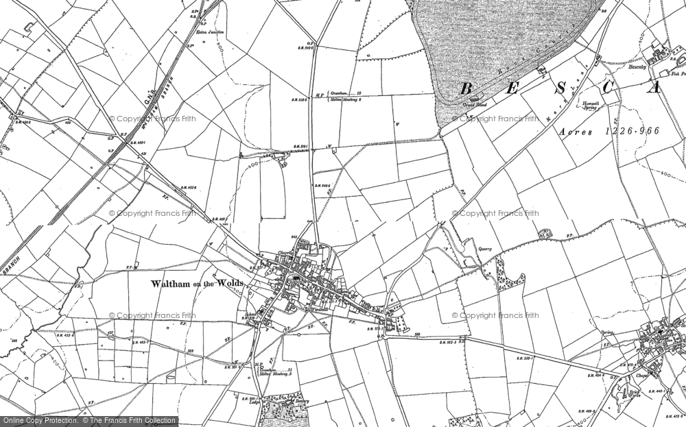 Waltham on the Wolds, 1884