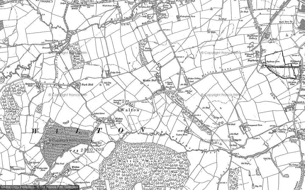 Old Map of Walton, 1876 - 1879 in 1876