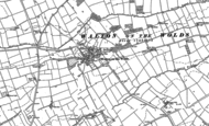 Old Map of Walton on the Wolds, 1883