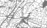 Old Map of Walton-on-Trent, 1882 - 1900