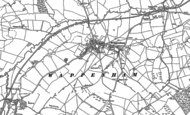 Old Map of Wappenham, 1883