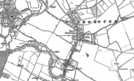 Old Map of Warborough, 1897 - 1910