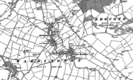 Old Map of Wardington, 1899 - 1900