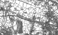 Old Map of Wardley, 1889 - 1891