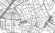 Old Map of Wardy Hill, 1886
