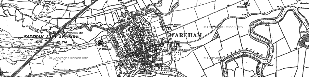 Old map of Northport in 1886