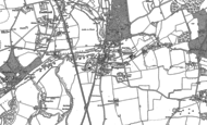 Old Map of Wargrave, 1910