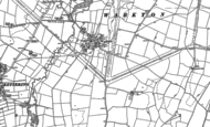Old Map of Warkton, 1884 - 1885