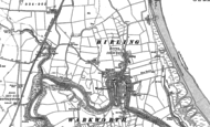 Old Map of Warkworth, 1896 - 1898