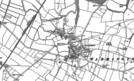 Old Map of Warmington, 1885 - 1899