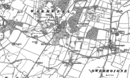 Old Map of Warmwell, 1886