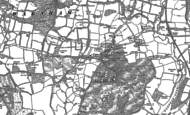 Old Map of Warnham Court, 1896 - 1909