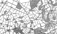 Old Map of Warren Corner, 1895