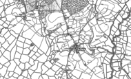 Old Map of Wartling, 1898 - 1908