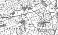 Old Map of Wartnaby, 1883 - 1884
