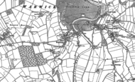 Old Map of Warwick-on-Eden, 1899