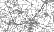 Old Map of Washford, 1887 - 1902