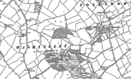 Old Map of Washingley, 1887