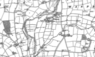 Old Map of Wasperton, 1885
