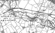 Old Map of Water Newton, 1887 - 1900