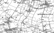 Old Map of Watercombe, 1886