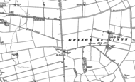 Old Map of Watering Dyke Houses, 1885 - 1886