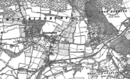 Old Map of Wateringbury, 1895 - 1896