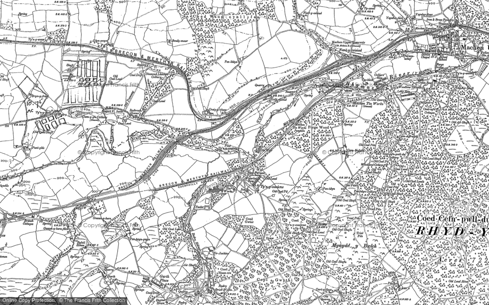 Old Map of Waterloo, 1915 in 1915