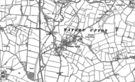Old Map of Waters Upton, 1880