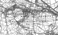 Old Map of Wath Upon Dearne, 1890