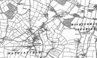 Old Map of Wattisfield, 1885 - 1903