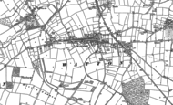 Old Map of Watton, 1882