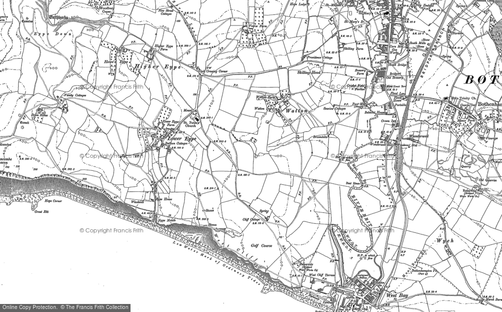 Old Map of Watton, 1901 in 1901