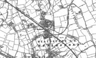 Old Map of Wealdstone, 1895