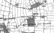 Old Map of Weasenham All Saints, 1884