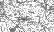 Old Map of Weaverham, 1897