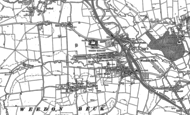 Old Map of Weedon Bec, 1883 - 1884