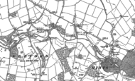 Old Map of Weeford, 1883