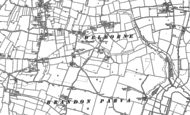 Old Map of Welborne, 1882
