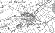 Old Map of Weldon, 1884 - 1899