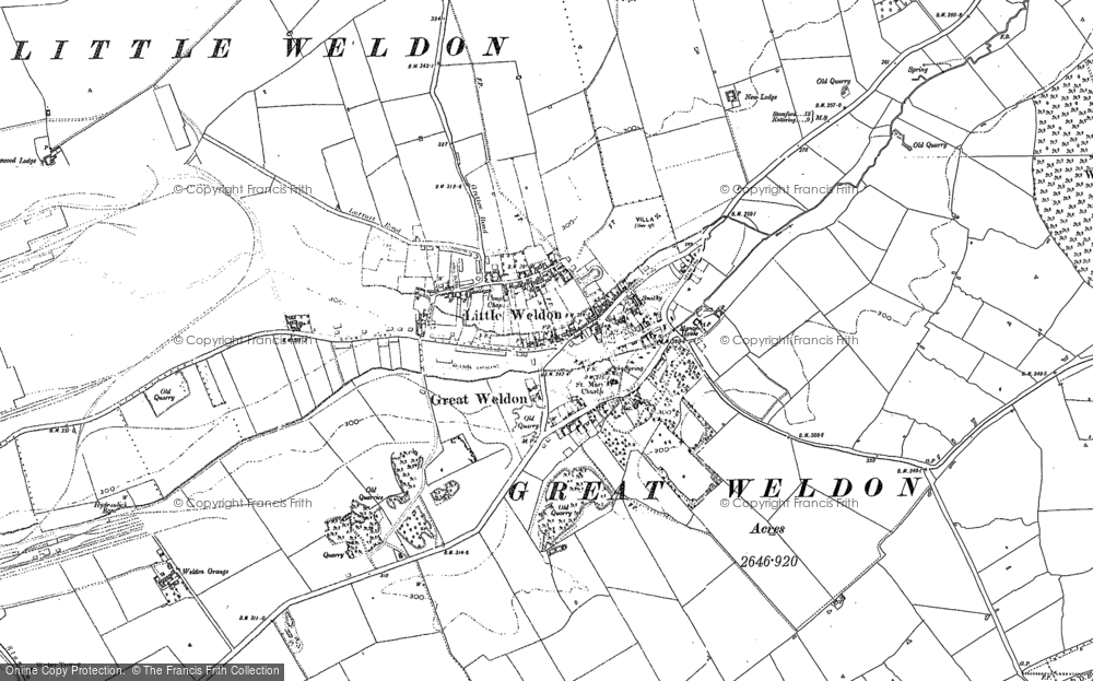 Weldon, 1884 - 1899