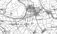 Old Map of Welford-on-Avon, 1883