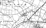 Old Map of Welham, 1902