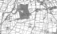 Old Map of Welham Hall Fm, 1888