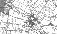 Old Map of Wellesbourne, 1885