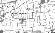 Old Map of Wellingham, 1883 - 1885