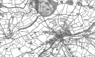 Old Map of Wellow, 1884 - 1902