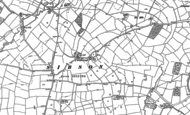 Old Map of Wellsborough, 1885