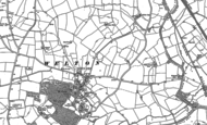 Old Map of Welton, 1884